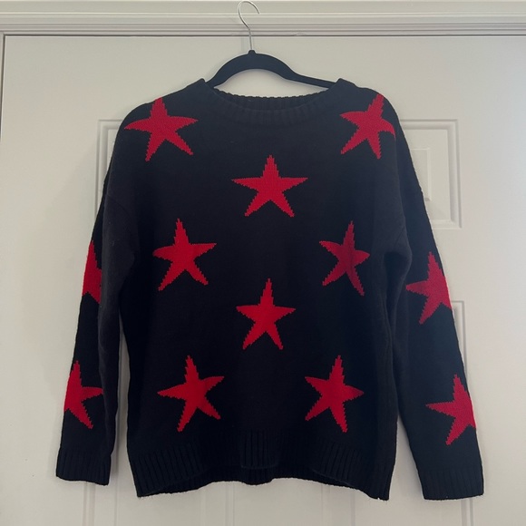 QED London Sweaters - QED London Star Crewneck Sweater